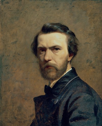 Self Portrait by Fedor Andreevich Bronnikov